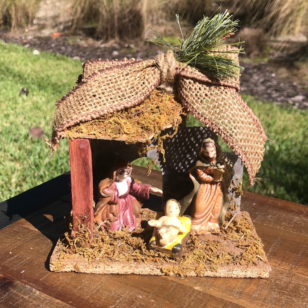 Nativity 5 1/2” by 5”